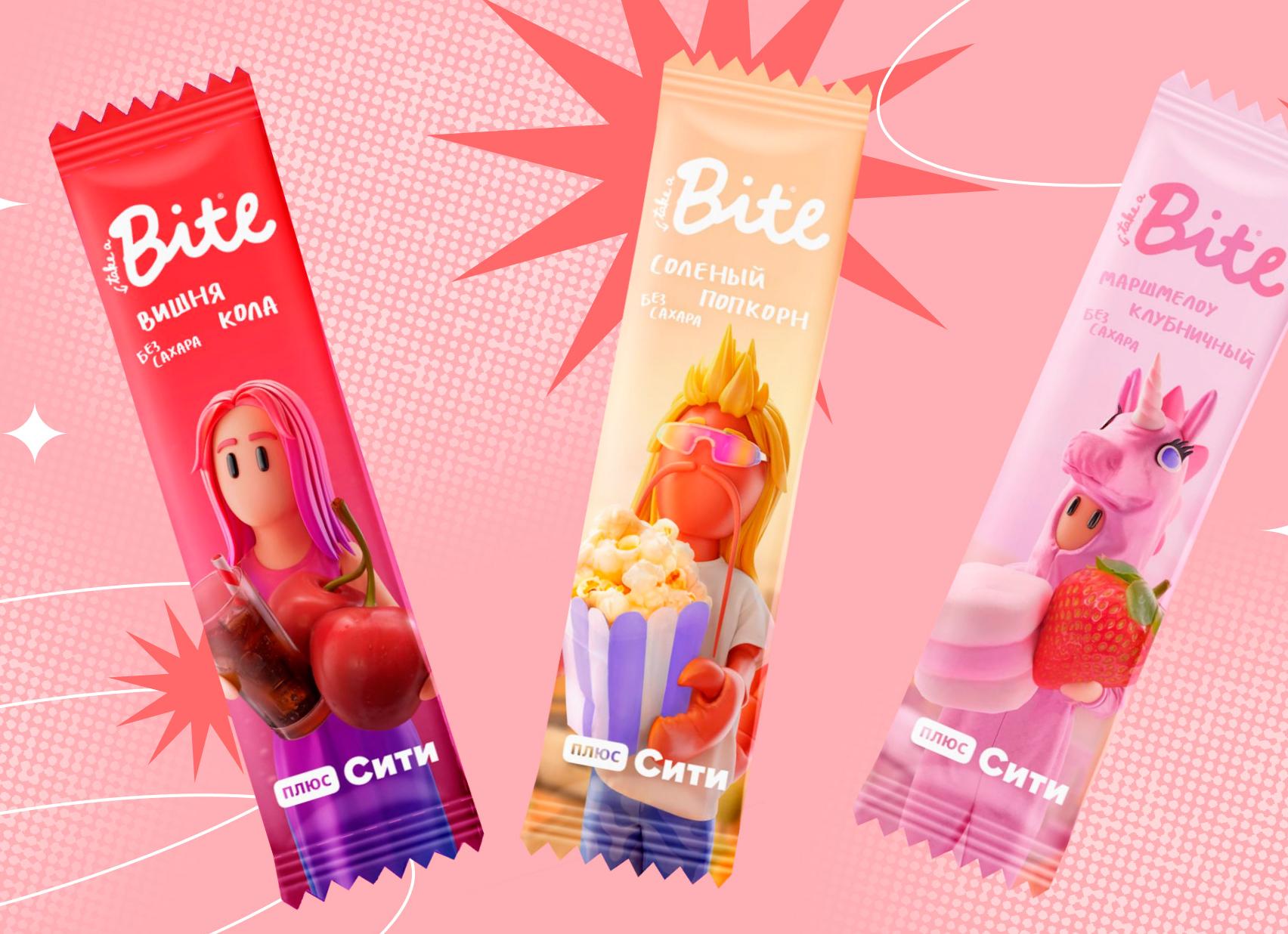 «Яндекс Плюс» и Bite выпустили полезные батончики с героями игры «Плюс Сити»